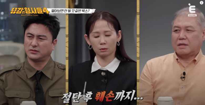 끔찍한 범행을 저지른 범인의 체포 과정이 공개됐다. 유튜브 'E채널' 영상 캡처