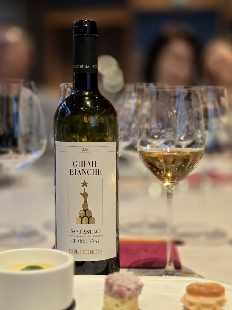 콜 도르치아 기아이에 비앙케 산탄티모 샤르도네. 최현태 기자
