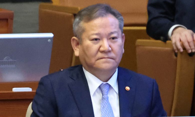 이상민 전 행정안전부 장관. 연합뉴스