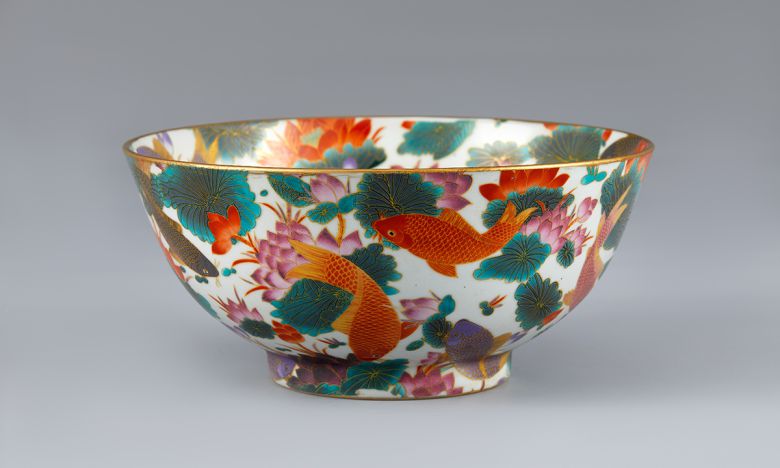 ‘청옹정분채묘금연리도발’