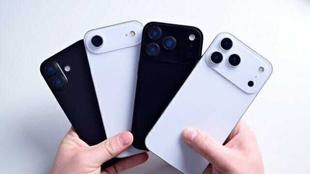 하반기 출시 예정인 아이폰17 시리즈 예상 모형. 애플인사이더 캡처