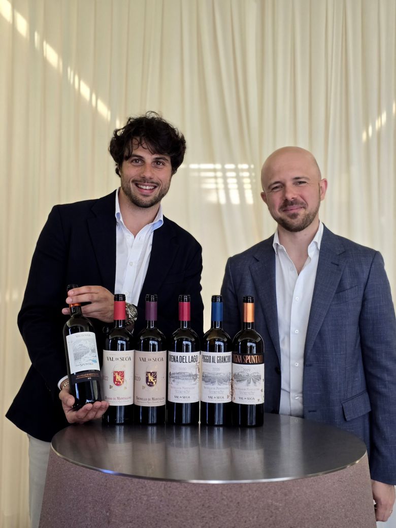 발 디 수가 브랜 매니저 Ettore Donzelli(왼쪽) ,인터내셔날 세일즈 디렉터 Alex Endrizzi. 최현태 기자