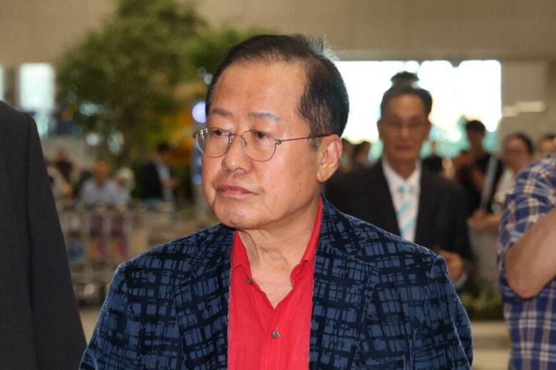 홍준표 전 대구광역시장. 뉴시스