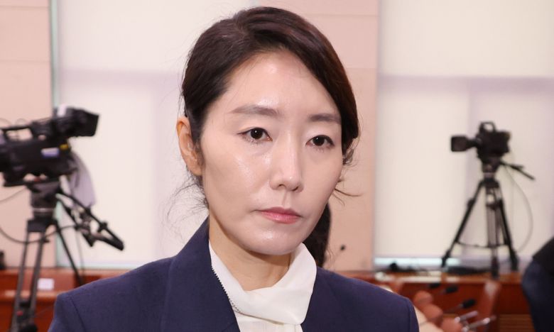 자진 사퇴를 선언한 강선우 여성가족부 장관 후보자. 연합뉴스