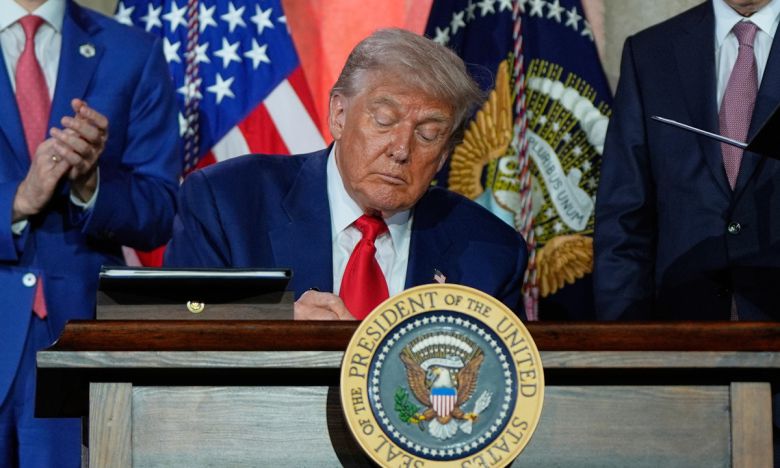 도널드 트럼프 미국 대통령. AP연합뉴스