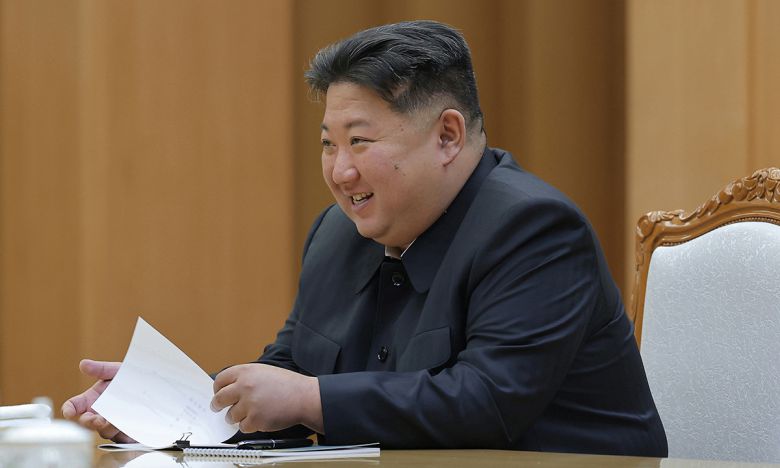 김정은 북한 국무위원장. 평양노동신문·뉴스1