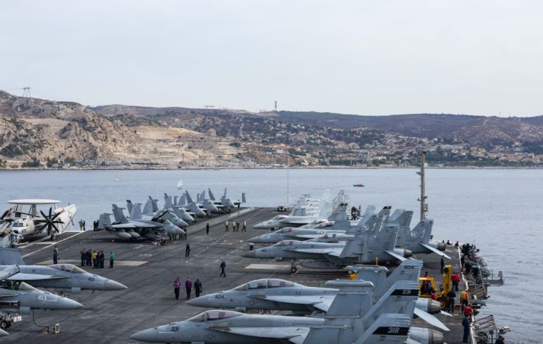 4일(현지시간) 프랑스 남부 마르세유에 미국 해군 항공모함 ‘제럴드 포드’가 입항해 있다. 미 해군 홈페이지