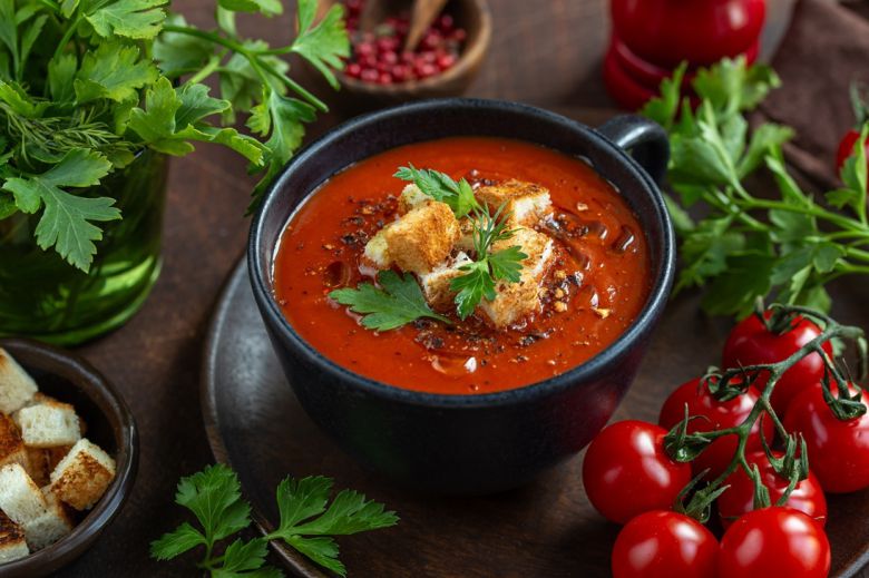 스페인의 여름 음식인 가스파초. 게티이미지뱅크