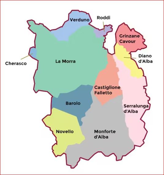 바롤로 세부 11개 마을. watson.com