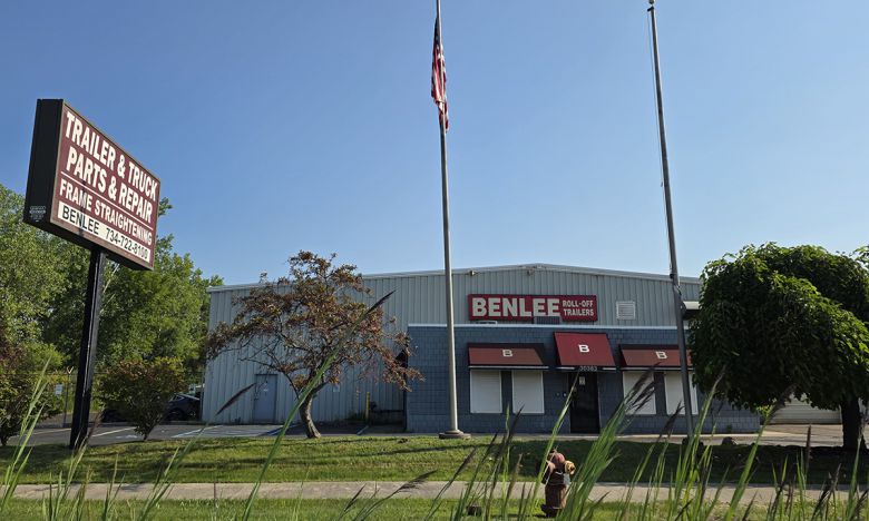 디트로이트 인근 로물루스에 위치한 트레일러 제조업체 벤리. GM, 포드, 스텔란티스 등 대형 자동차 기업 외에도 지역 경제의 상당 부분이 자동차 산업과 연계돼 움직인다.