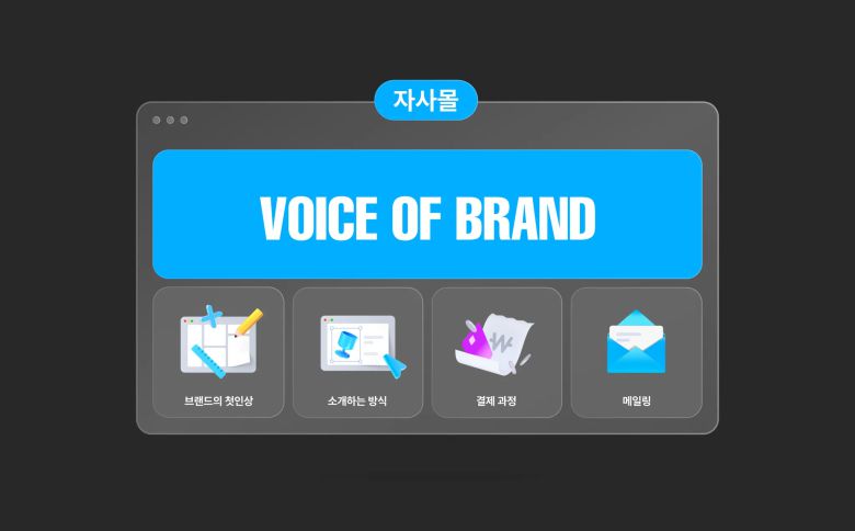 ▲자사몰은 브랜드의 정체성을 고객에 온전히 전달할 수 있는 공간이다.