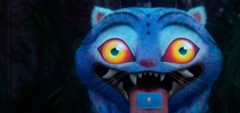 케이팝 데몬 헌터스에 등장하는 호랑이 캐릭터 더피. 넷플릭스 제공