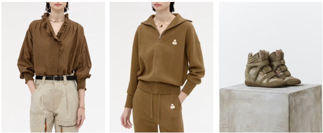 이자벨마랑 블라우스와 집업 니트. 베켓슈즈. LF 제공