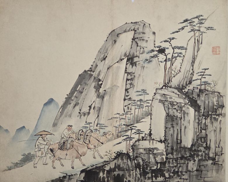 김득신의 ‘춘산귀우’.