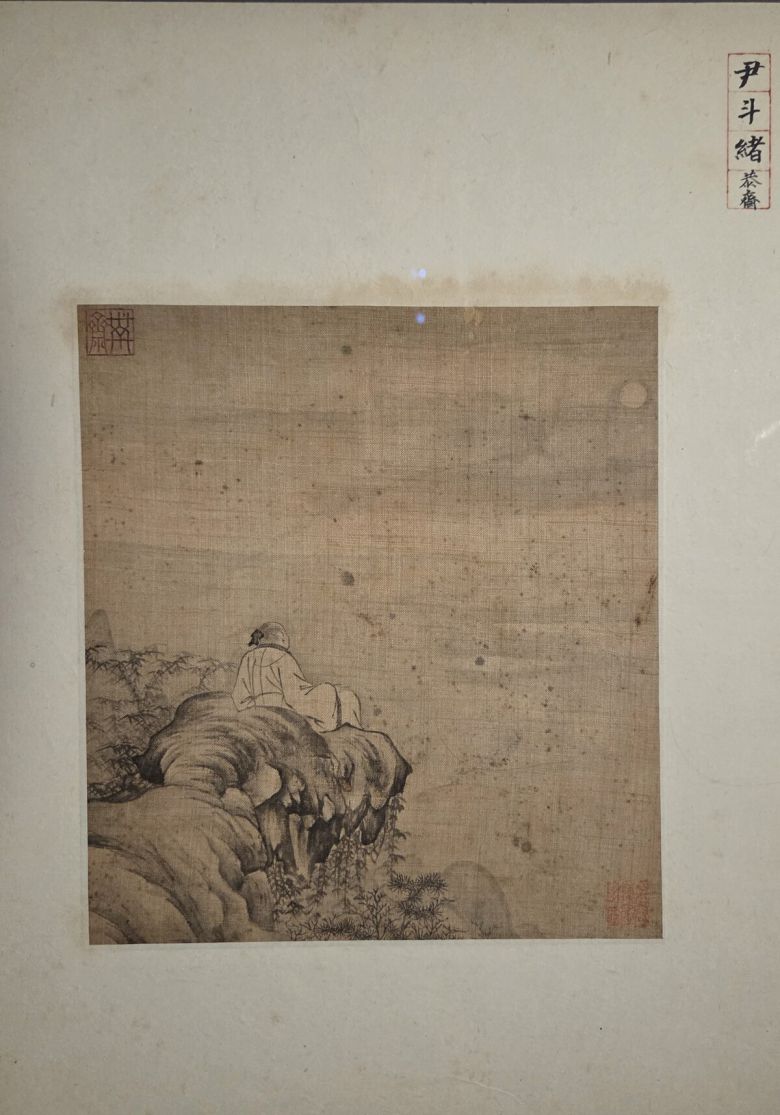 김득신의 ‘의암관월’.