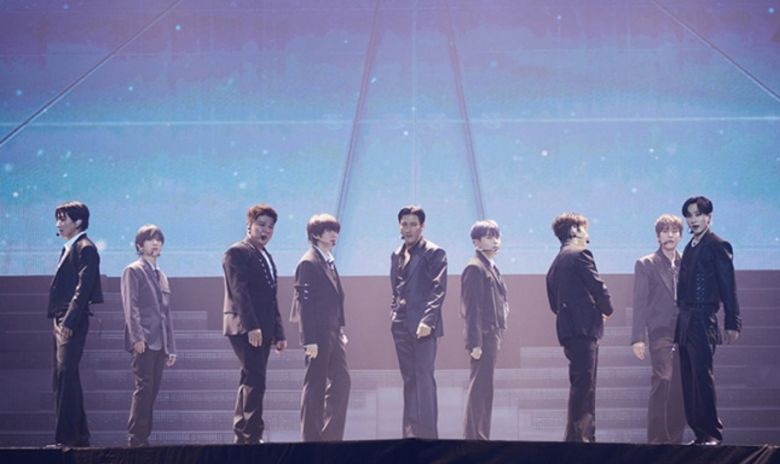 ‘슈퍼쇼 10’을 연 그룹 슈퍼주니어의 공연 모습. SM엔터테인먼트 제공