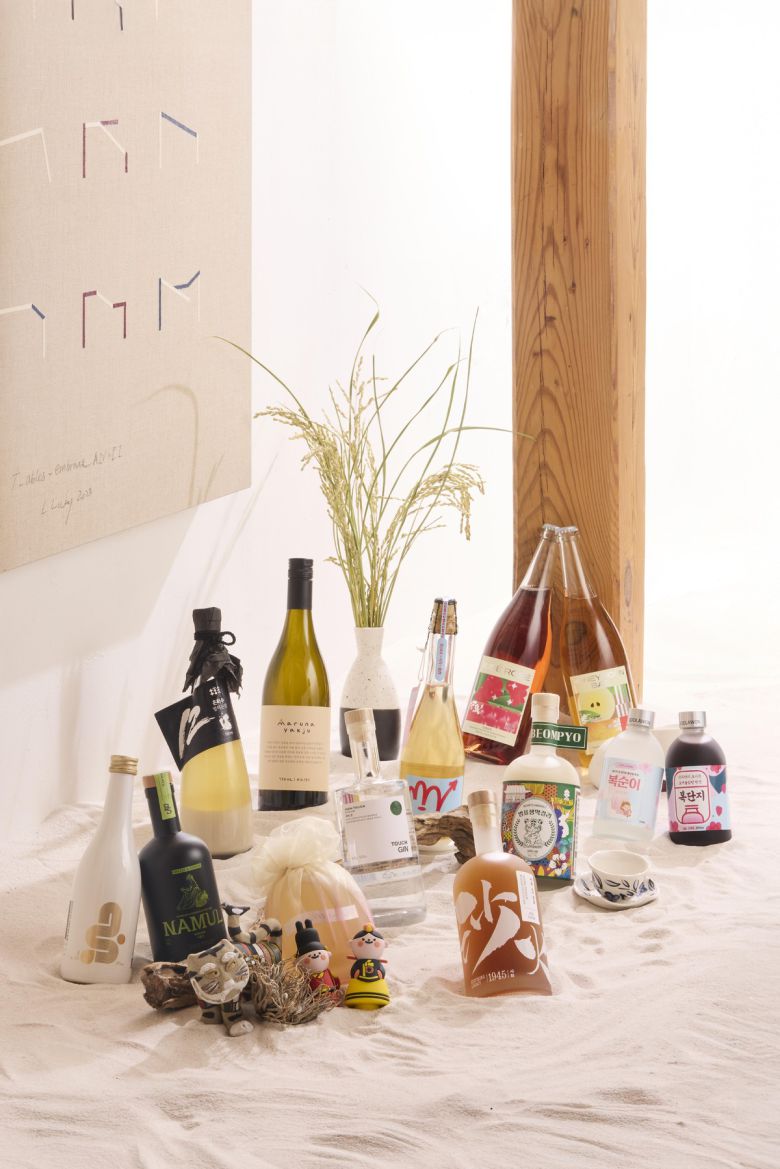 국내 최초로 전통주를 주제로 한 전시회 ‘마시는 미(米)술관’ 포스터 이미지. 호아드 갤러리 제공