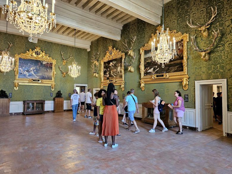 샹보르성 사냥의 방.