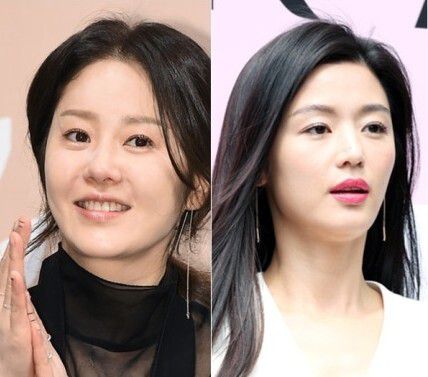 배우 고현정, 전지현. 뉴스1