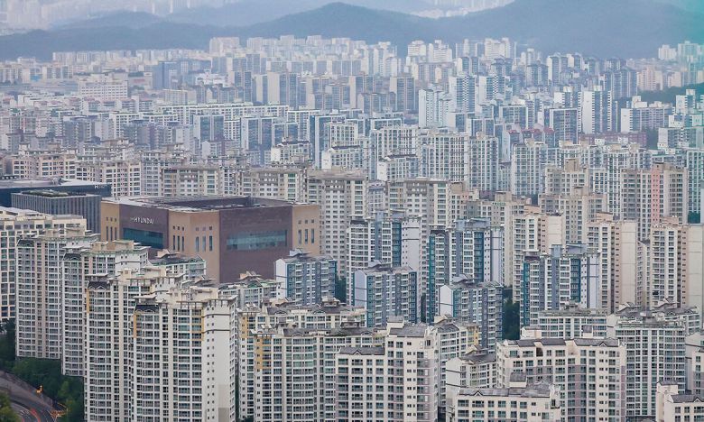 경기도 성남시 분당구 일대. 연합뉴스