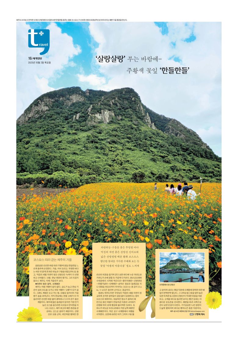 세계일보 여행면. 편집=김창환 기자