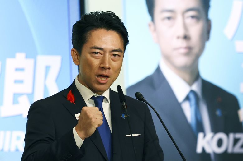 고이즈미 신지로 농림수산상. EPA연합뉴스