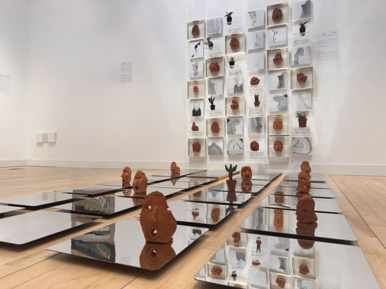 Becoming, installation, mixed media, 2025.