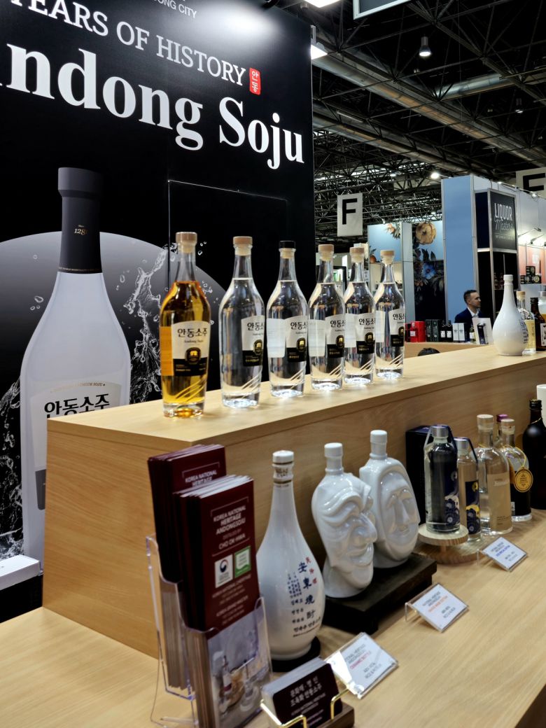 2025 프로바인 안동소주 부스. 최현태 기자