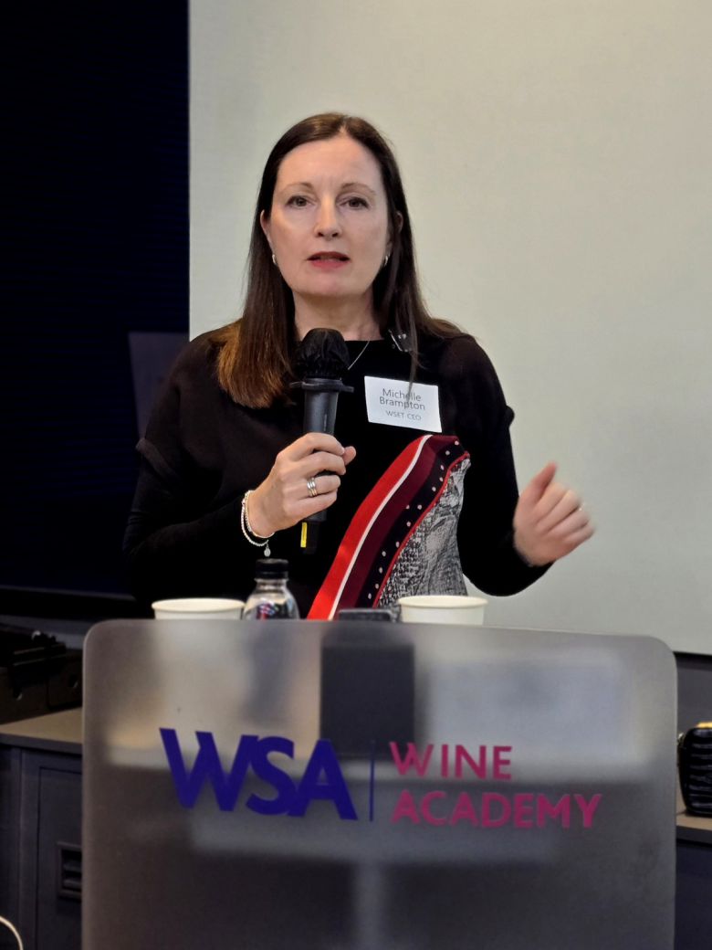 WSET CEO 미셸 브램튼.