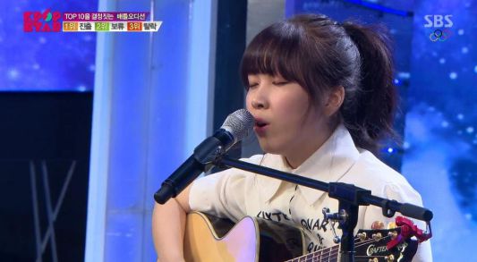 SBS ‘K팝스타’에 참가한 권진아. SBS ‘K팝스타’