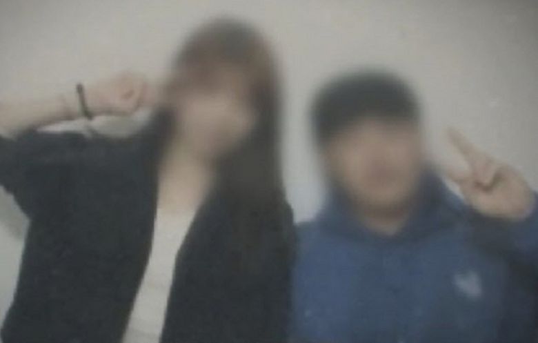 마세라티 뺑소니 사고를 당한 피해 남녀. SBS ‘그것이 알고 싶다’ 방송화면 캡처