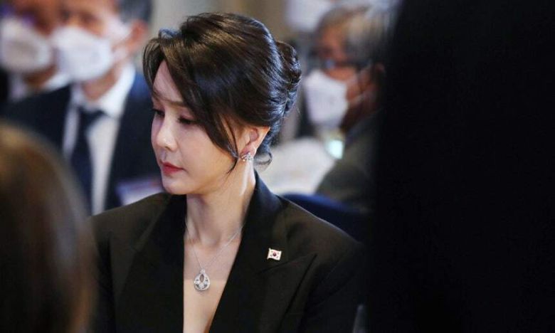 윤석열 전 대통령의 부인 김건희씨. 뉴시스