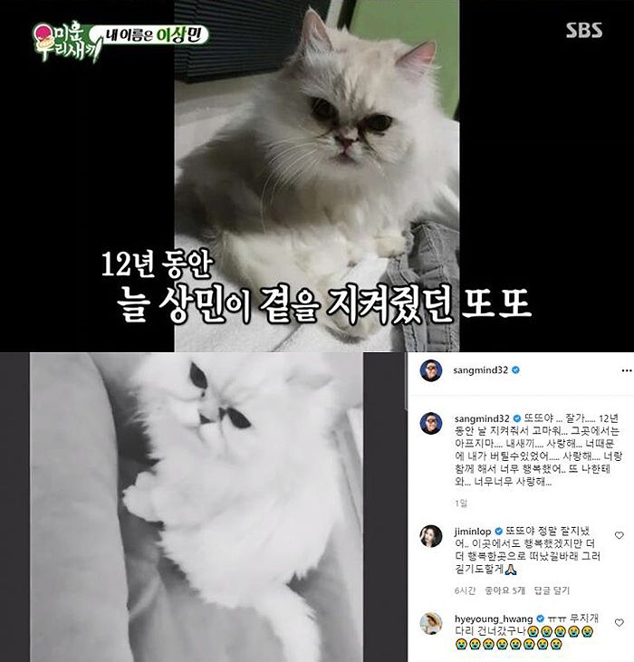 SBS ‘미운우리새끼’, 이상민 인스타그램