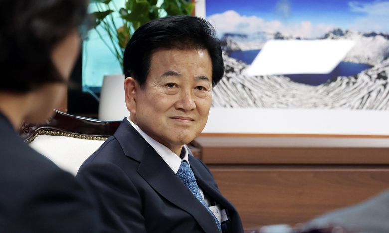 정동영 통일부 장관. 뉴시스