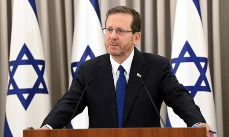 이츠하크 헤르초그 이스라엘 대통령. 의원내각제 국가 이스라엘에서 대통령은 사면권 등 극히 제한된 권한만 행사하는 의례적·상징적 국가원수이고, 실권은 의회가 선출한 총리에게 있다. 이스라엘 대통령실 제공