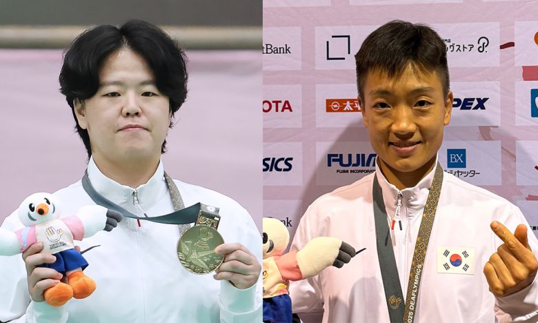 (왼쪽부터) 홍은미, 정숙화