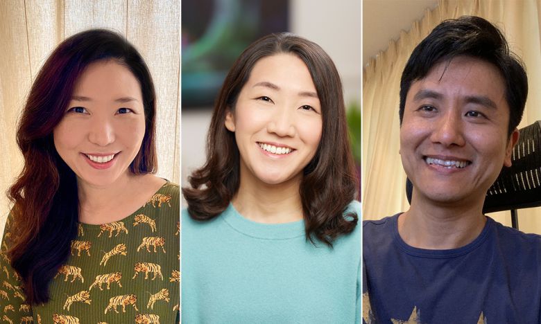 이숙희 슈퍼바이저(왼쪽부터), 이현민 애니메이터, 최영재 애니메이터