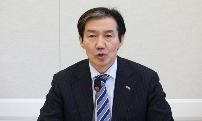 조국 조국혁신당 대표. 뉴시스