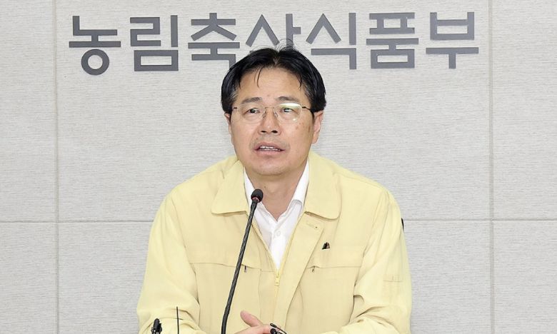 강형석 농림축산식품부 차관. 연합뉴스