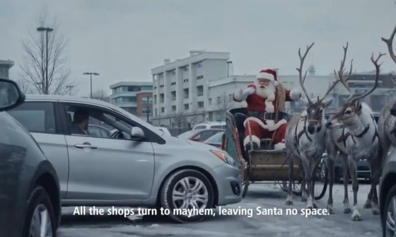 맥도날드 네덜란드가 인공지능(AI)을 이용해 제작한 2025년 크리스마스 광고.