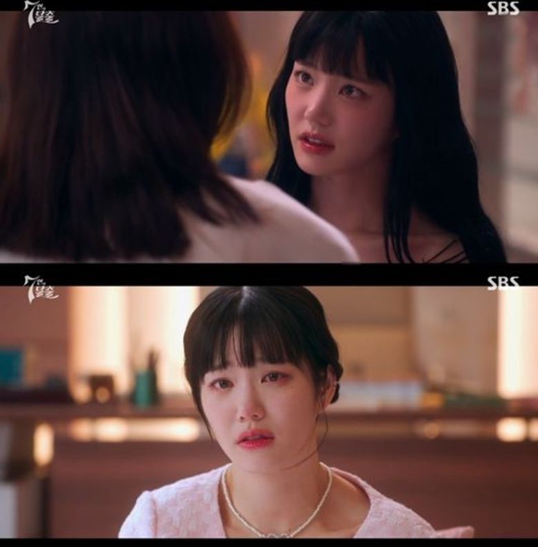 SBS 드라마 ‘7인의 탈출’에서 이유비가 극 중 한모네로 출연한 장면