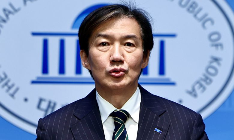 조국혁신당 조국 대표. 뉴시스