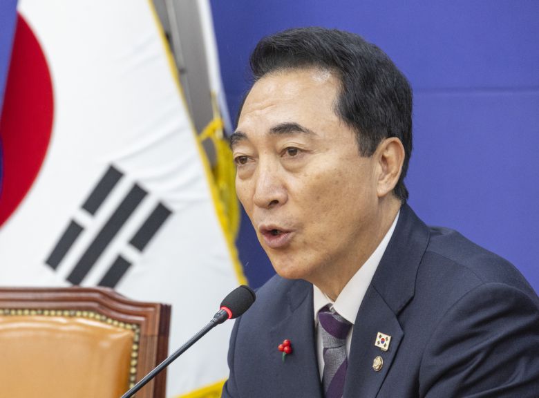 더불어민주당 박수현 수석대변인. 연합