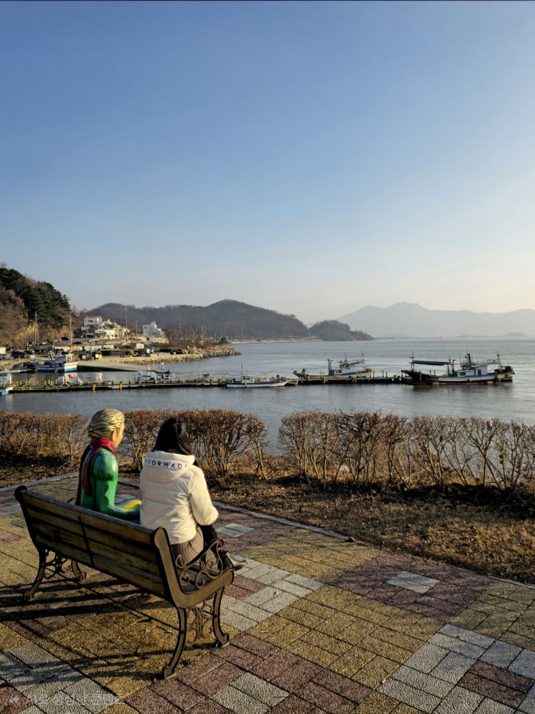 건평항 어린왕자 포토존.