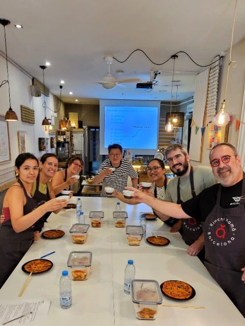 김치전과 막걸리 페어링. 신진호 대표 제공