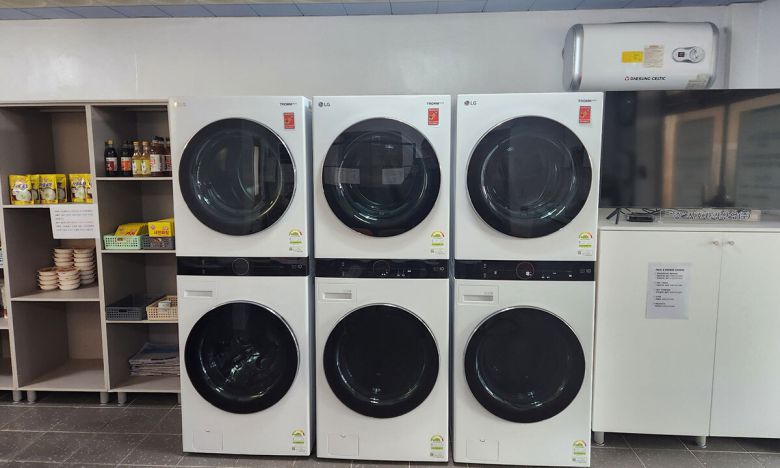 경남 의령군 의령읍행정복지센터에 마련돼 있는 나눔빨래방. 의령군 제공