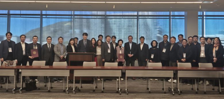 미국 애리조나주립대에서 열린 ‘2026 대학교육혁신 총장단 회의’ 참석자들.