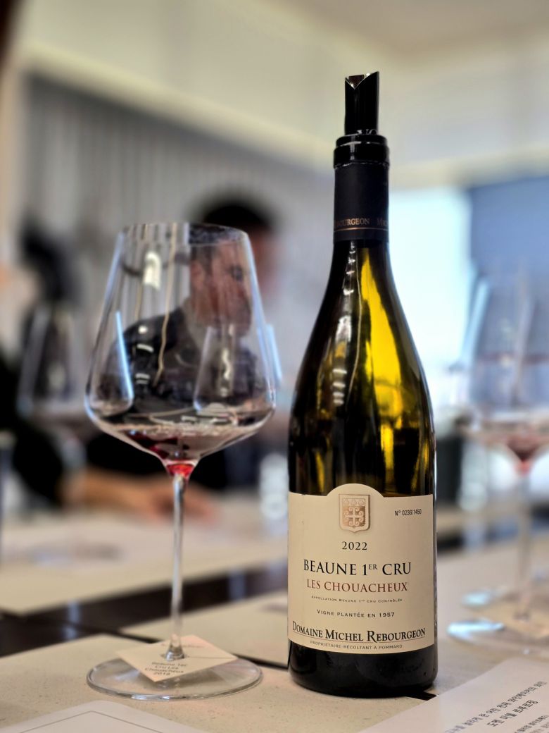 도멘 미쉘 르부르정 본 프리미에 크뤼 레 쇼아슈. 최현태 기자