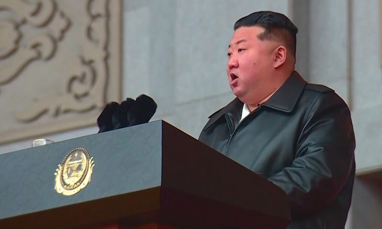 김정은 북한 국무위원장. 조선중앙TV 캡처