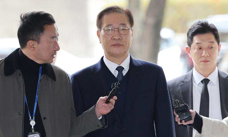 내란 중요임무종사, 청탁금지법 위반 혐의 등을 받는 박성재 전 법무부 장관. 연합뉴스